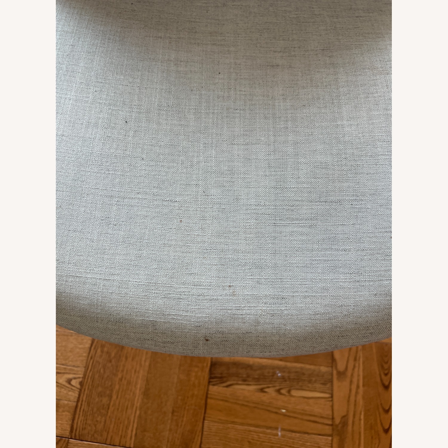 West Elm Finley Light Gray Fabric Dining Chairs - image-4