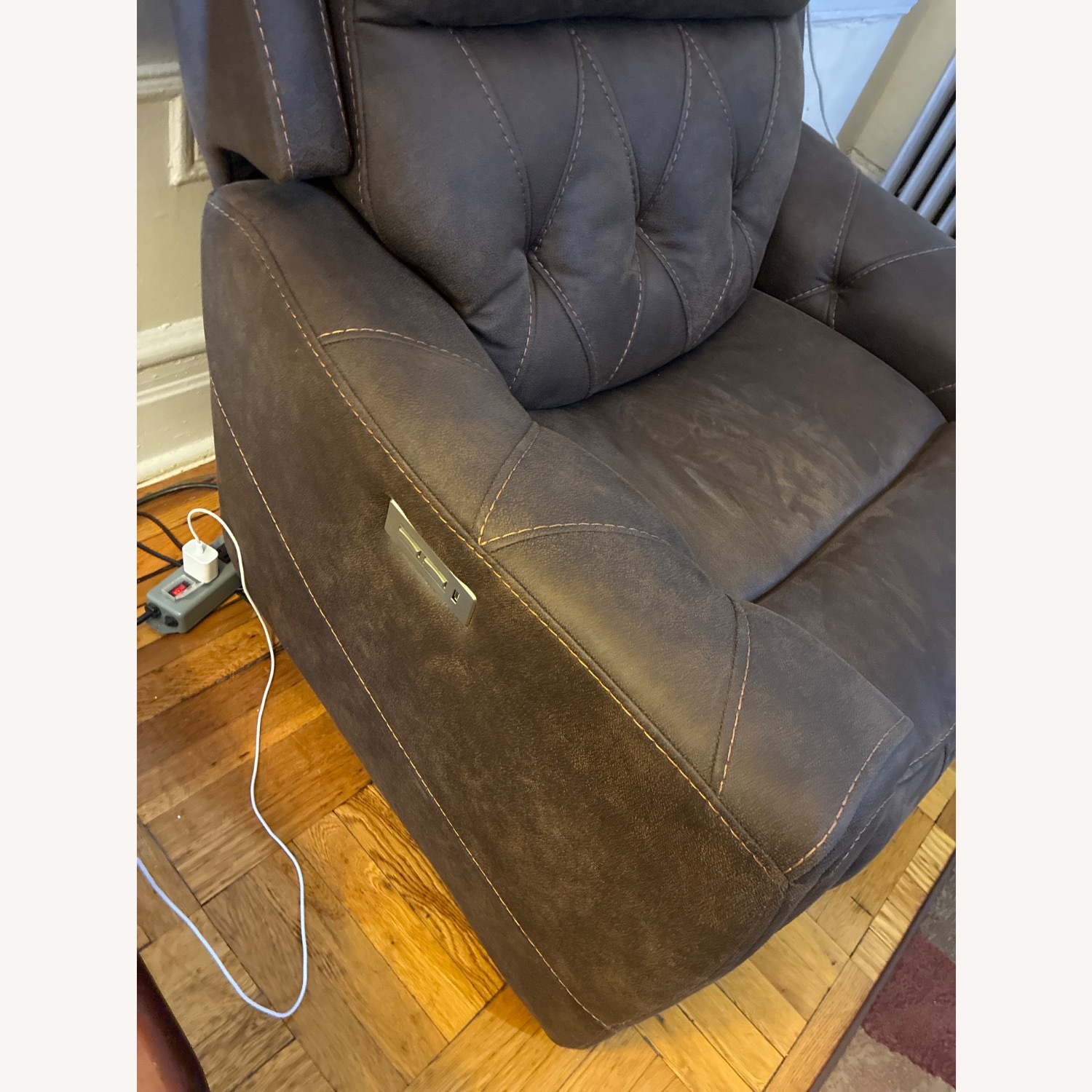 Bob's Discount Furniture Light Brown Recliner - image-3
