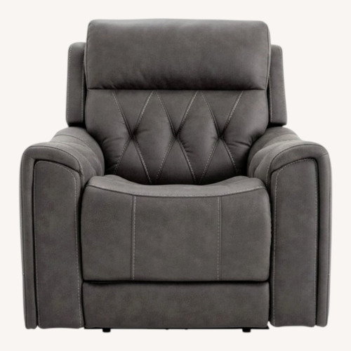 Used Bob's Discount Furniture Light Brown Recliner for sale on AptDeco