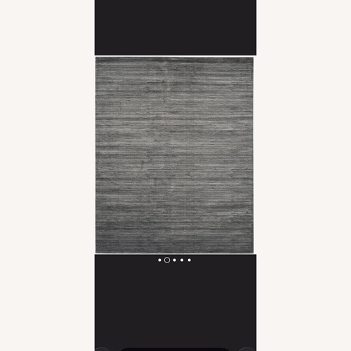 Used Wayfair Dark Gray Area Rug 8' x 10' for sale on AptDeco