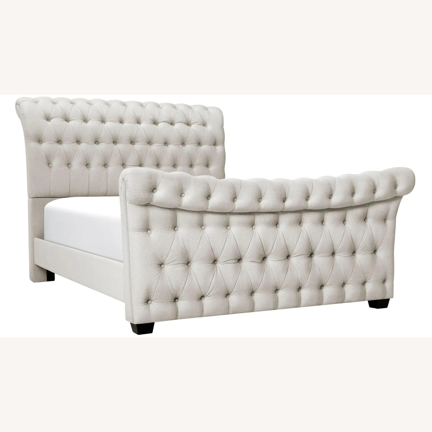 Raymour & Flanigan Odette Queen Sleigh Bed - image-4