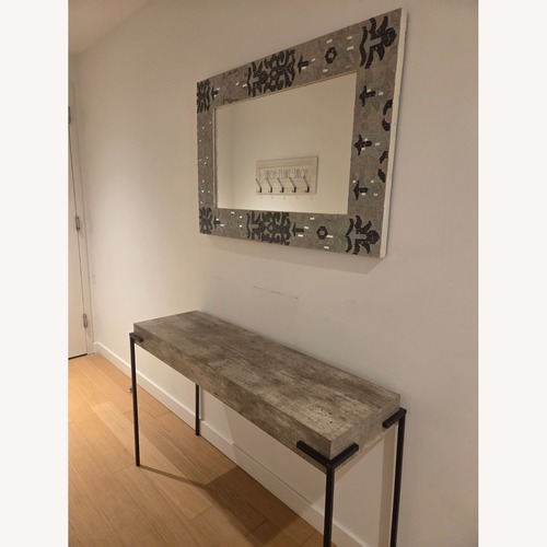 Used Pier 1 Vintage Ceramic Wall Mirror for sale on AptDeco