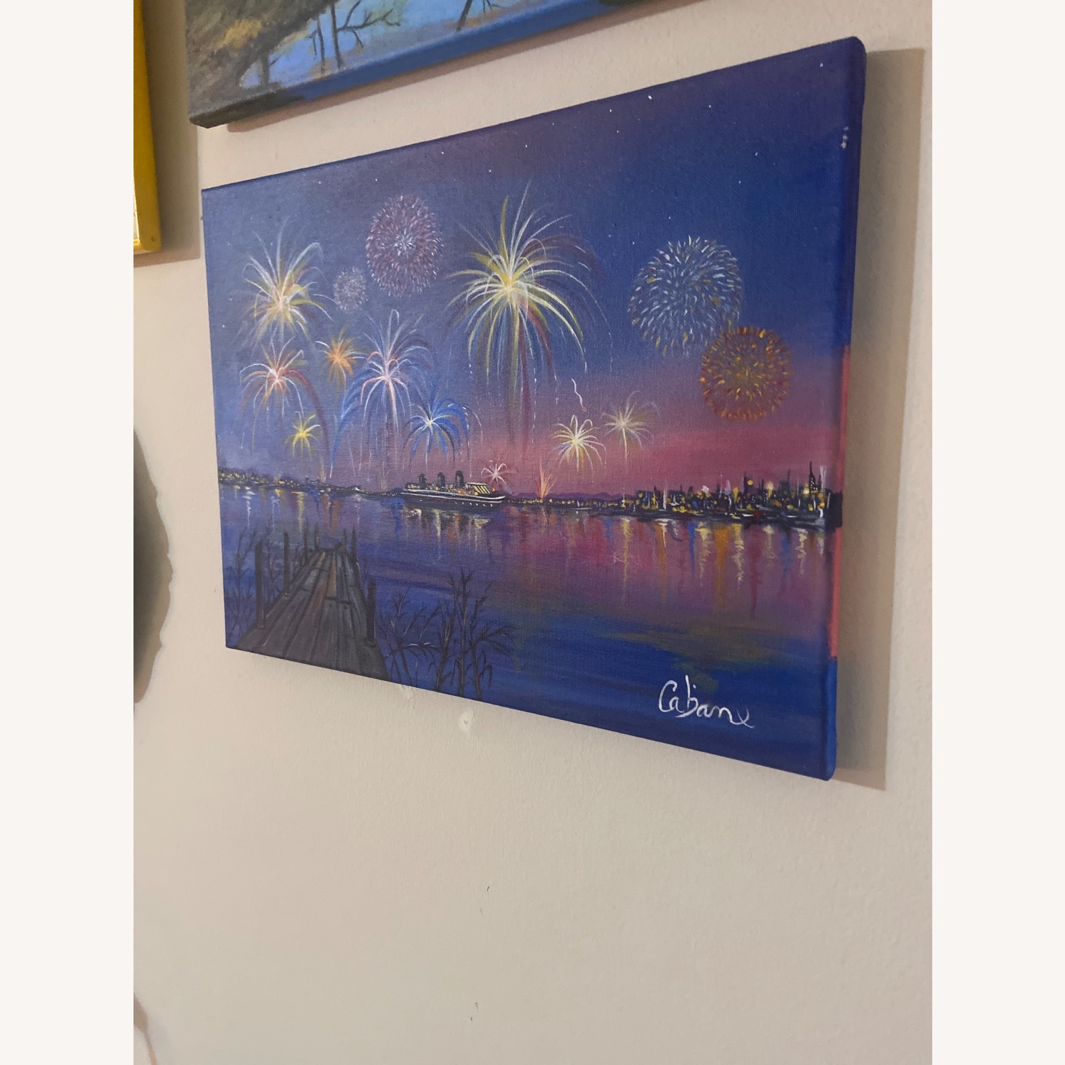 Cabanichi Fabric Wall Art - image-2