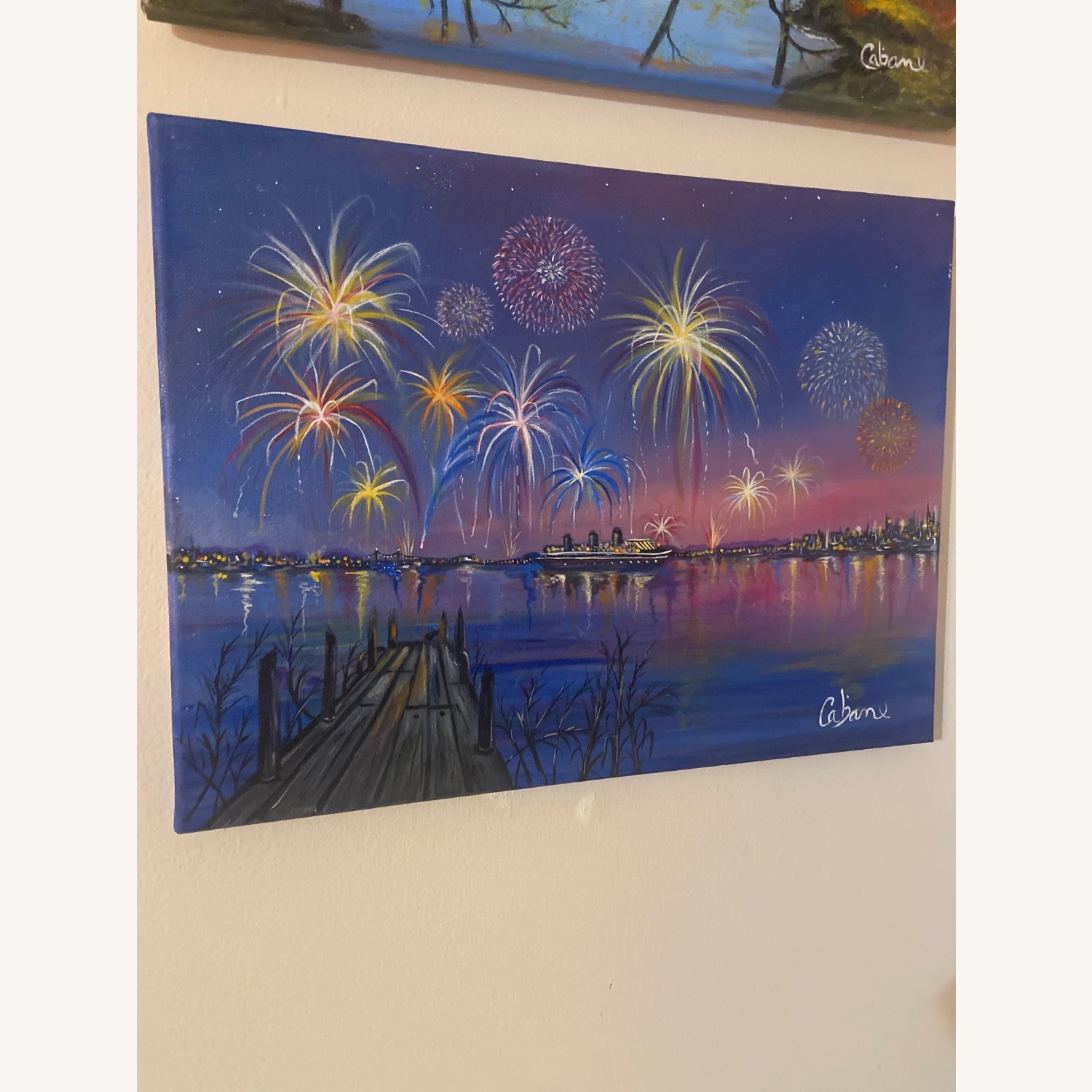 Cabanichi Fabric Wall Art - image-3
