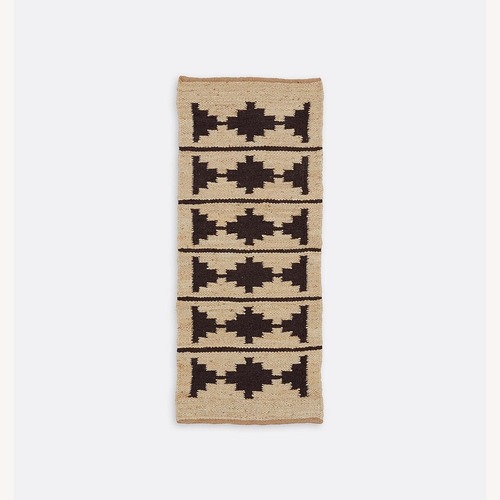 Used Bowen Jute & Wool Flatweave Rug for sale on AptDeco
