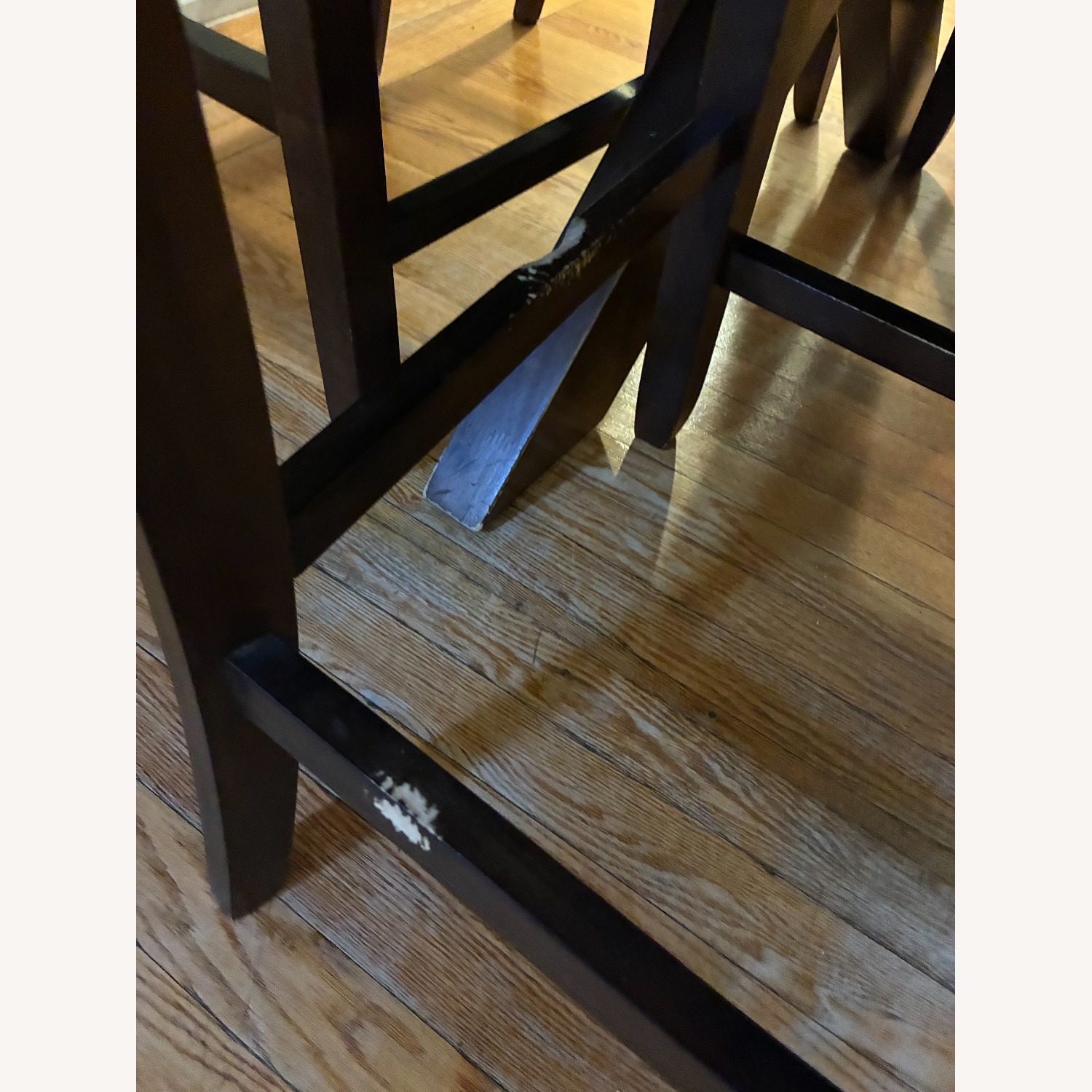 Bob's Discount Furniture Dark Brown Dining Set - image-3