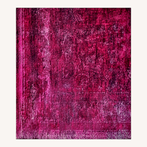 Used ABC Carpet and Home Purple Area Rug 6.1' x 8.6' for sale on AptDeco