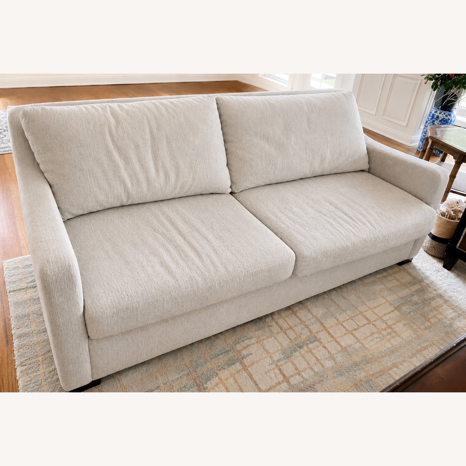 IKEA Modern Textured Fabric Sofa - image-3