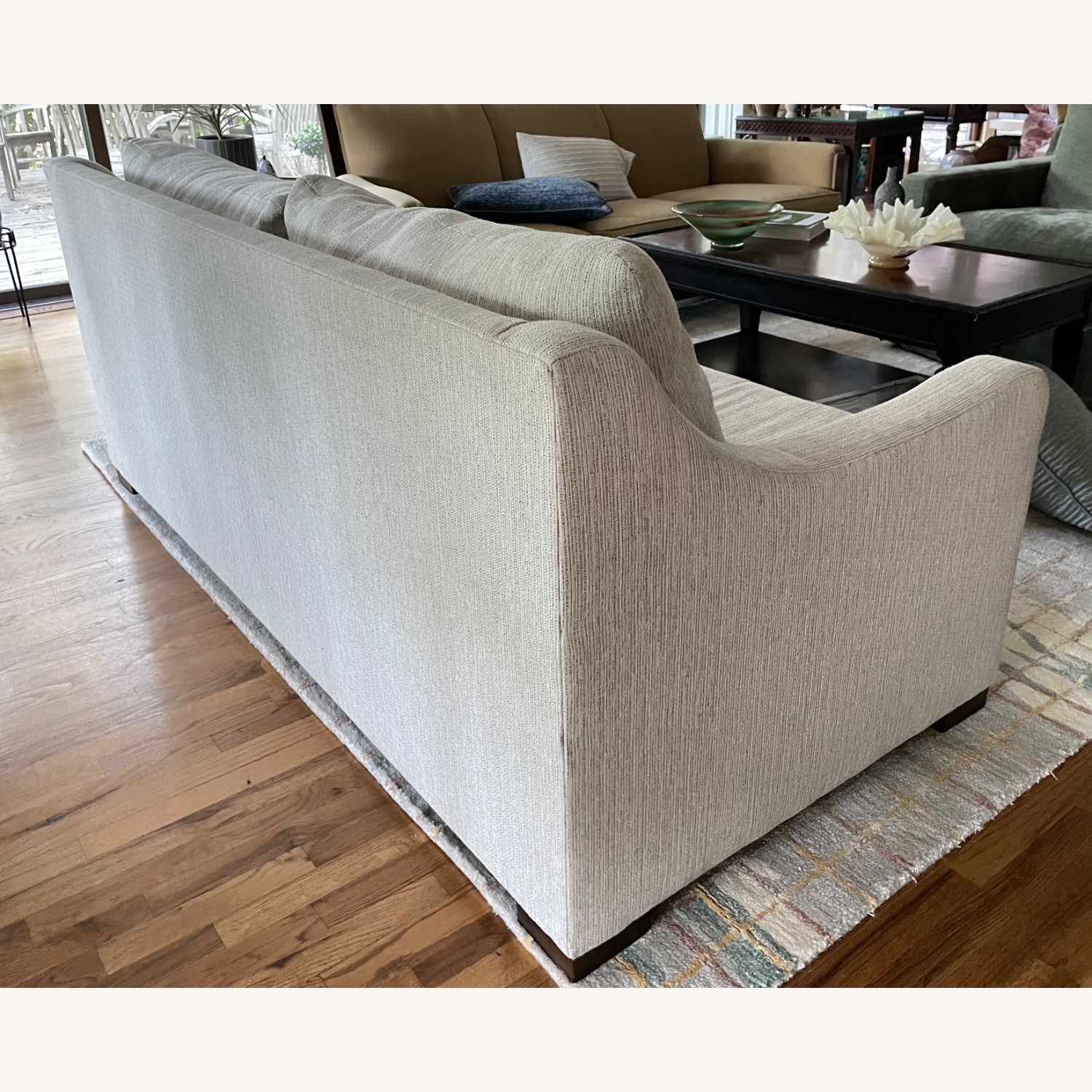 IKEA Modern Textured Fabric Sofa - image-2