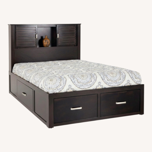 Used Bob’s Discount Furniture King Size Dalton Bed for sale on AptDeco