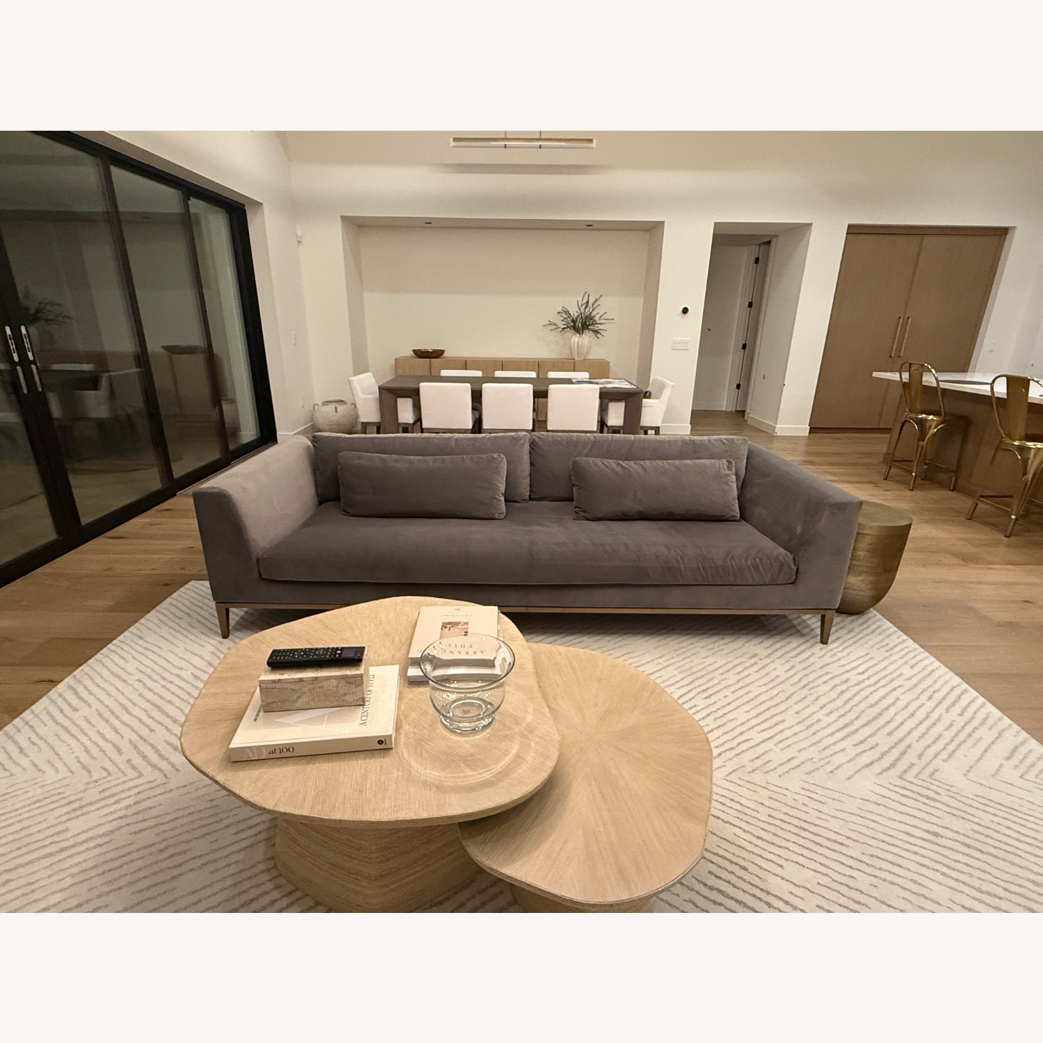 Restoration Hardware Contemporary Sofa - image-5