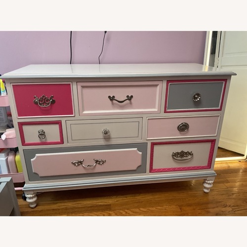 Used Ethan Allen Disney Wonderland Wood Dresser for sale on AptDeco