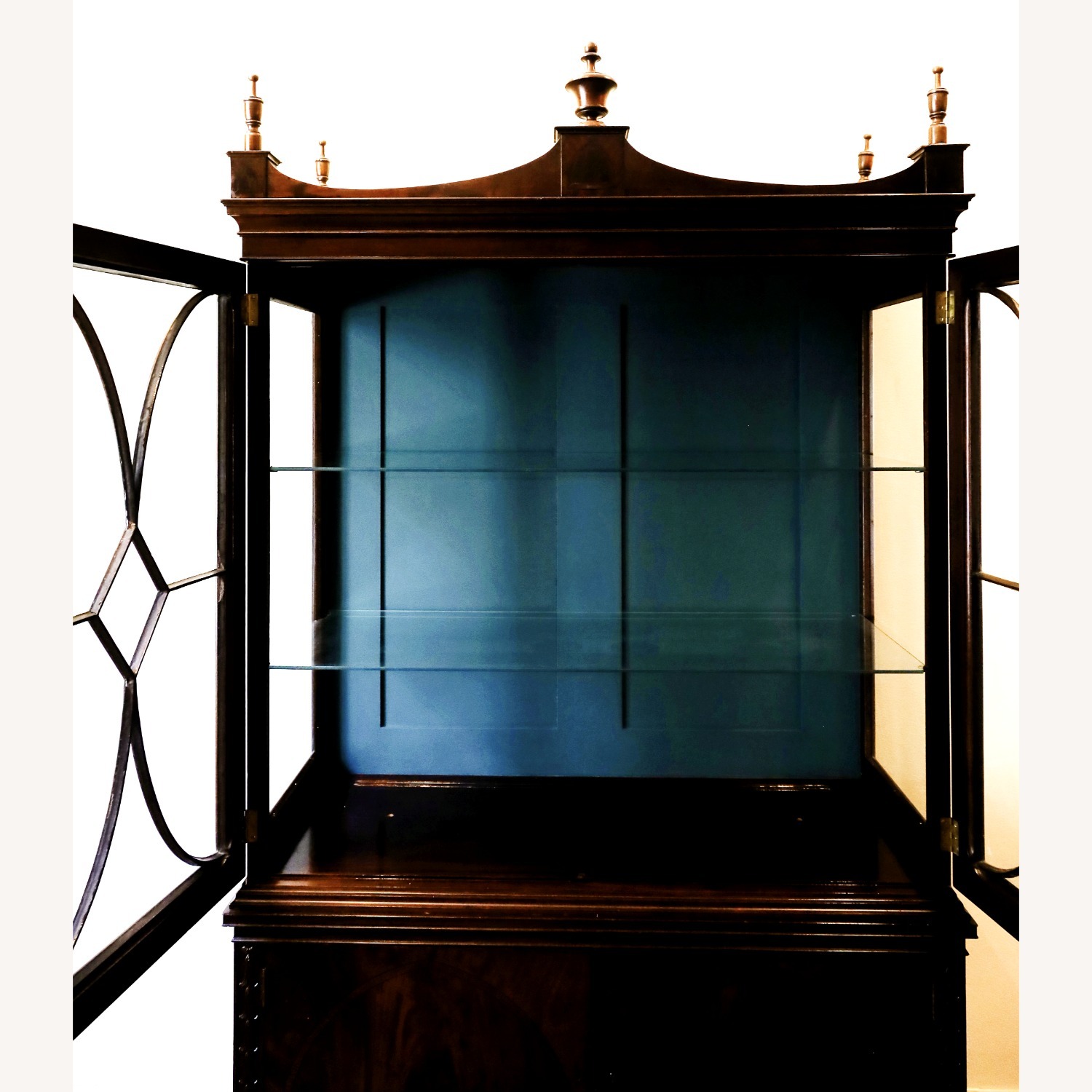 Vintage Potthast Mahogany Federal-style Cabinet - image-3