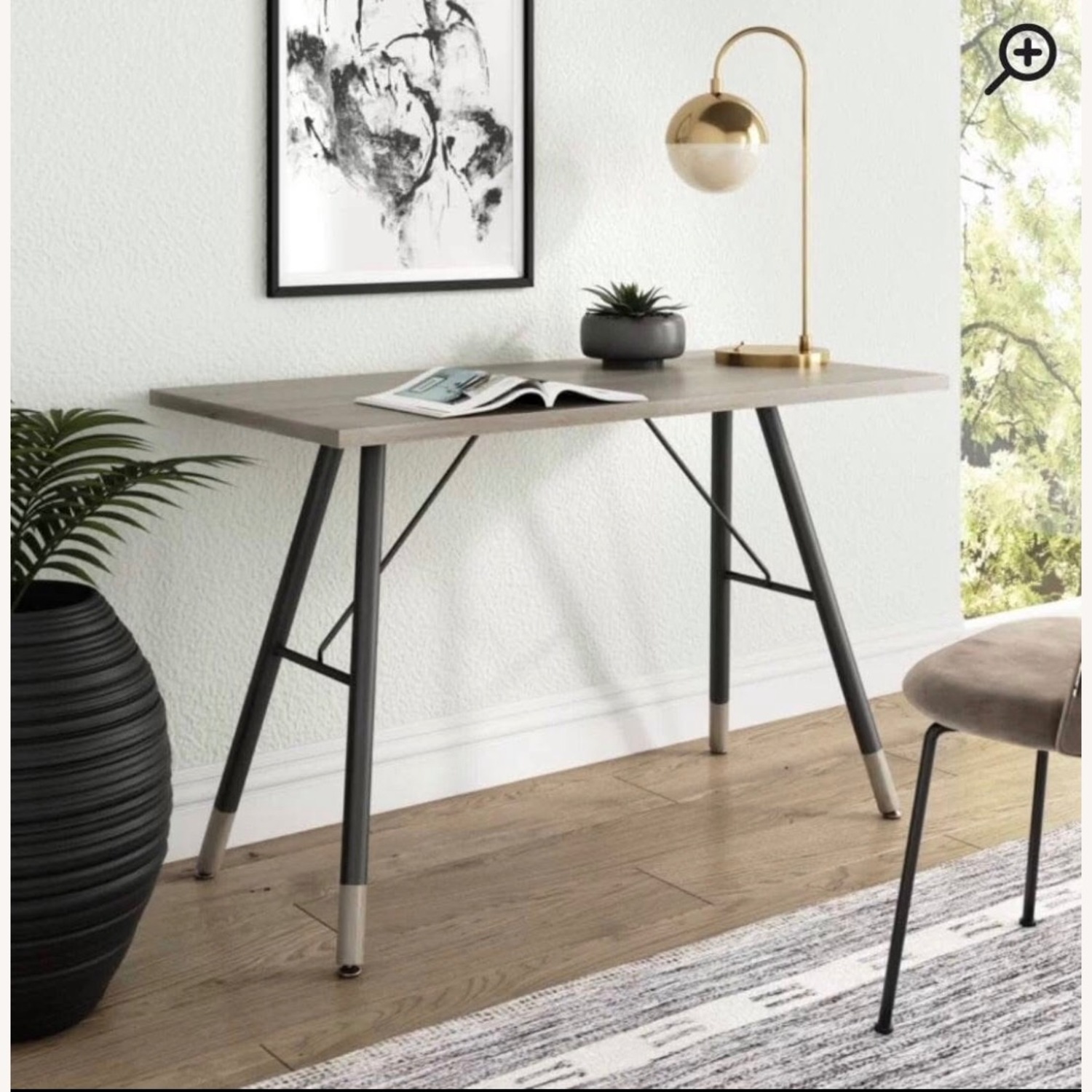 Nathan James Andi Natural Wood Desk - image-1