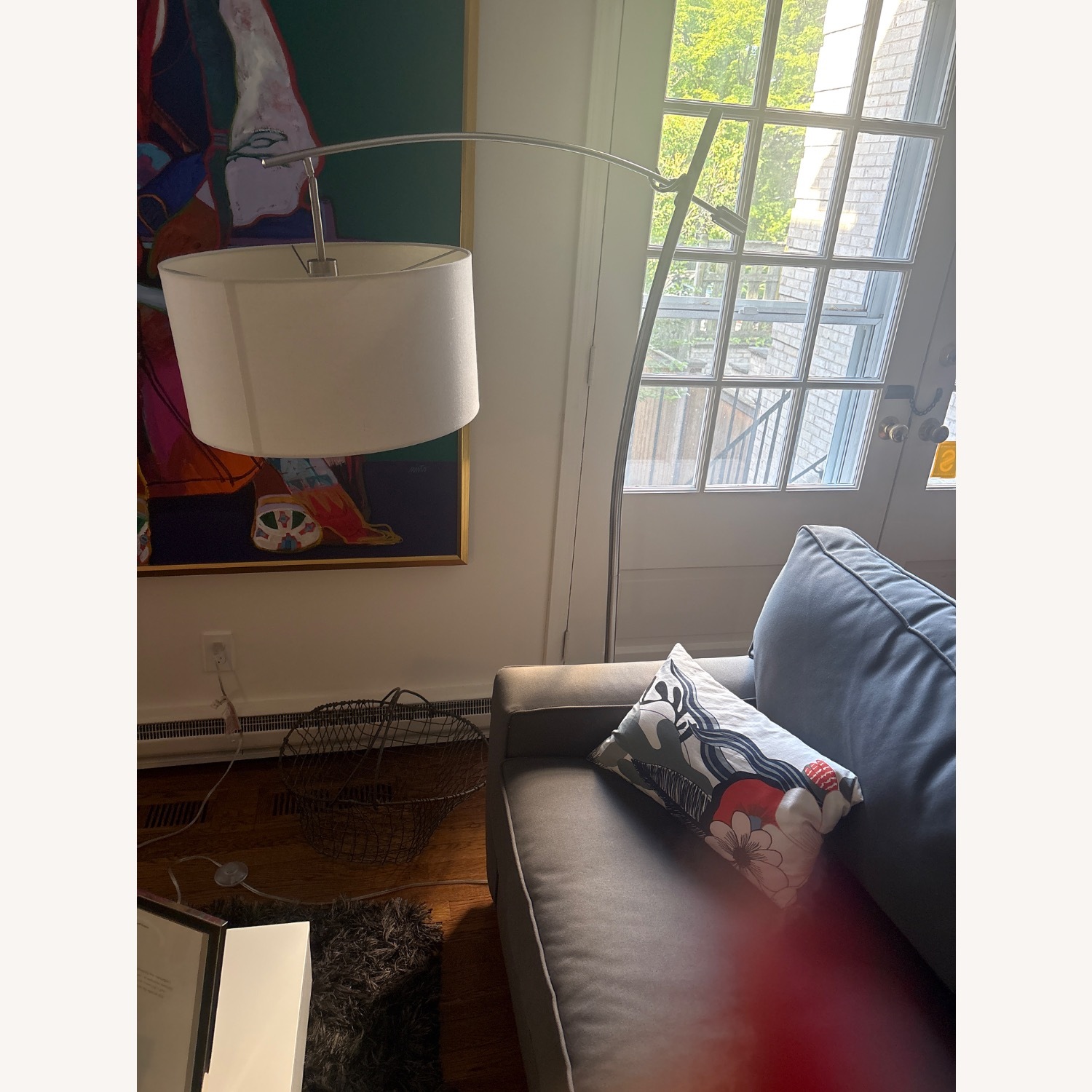 White Floor Lamp - image-3
