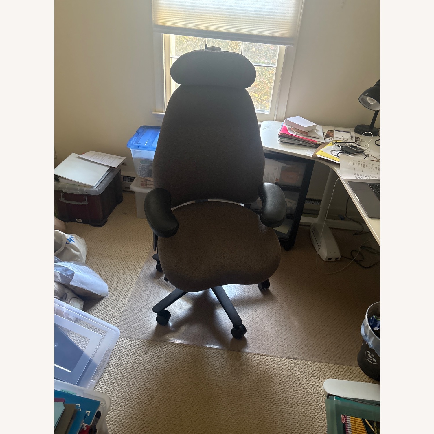 Relax The Back Dark Gray Office Chair - image-2