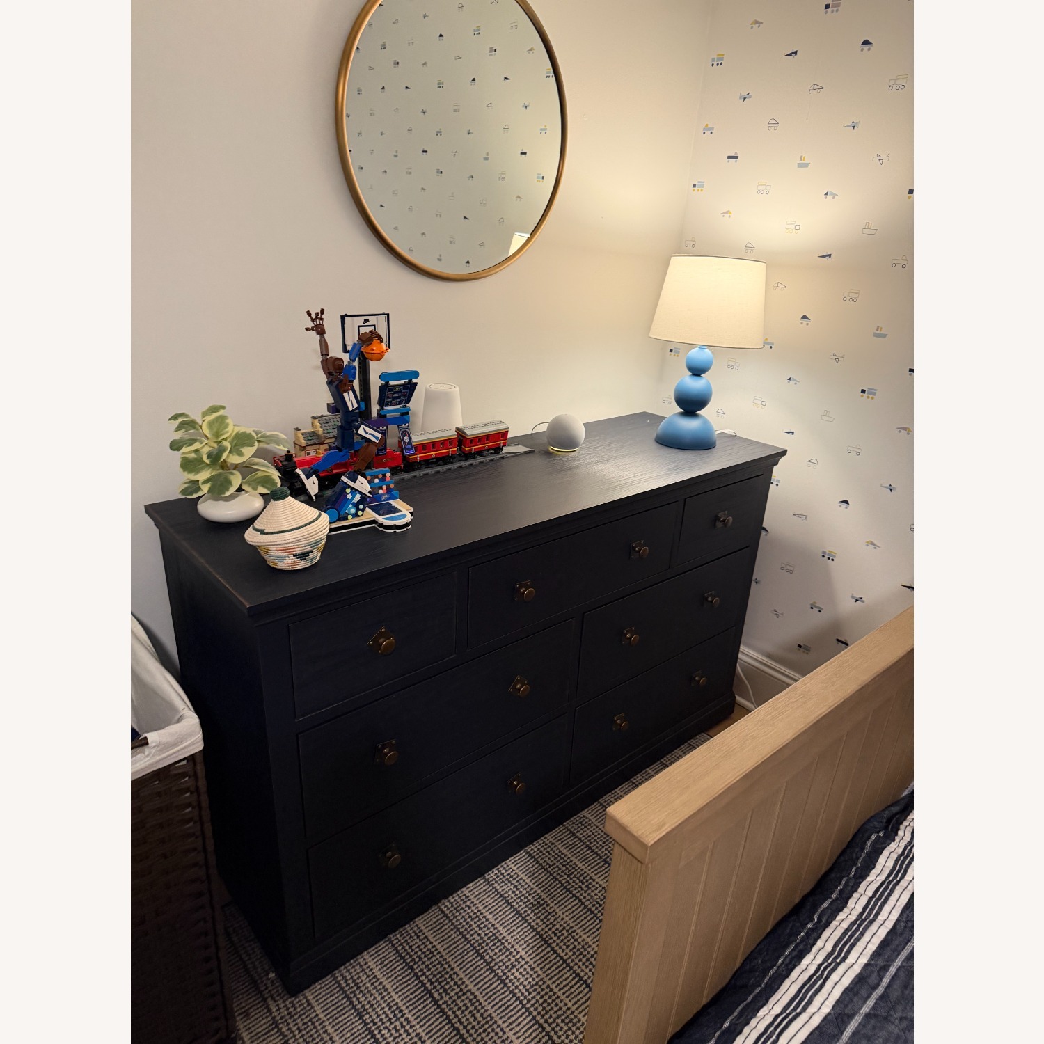  Pottery Barn Kids Charlie Dresser in Navy - image-1