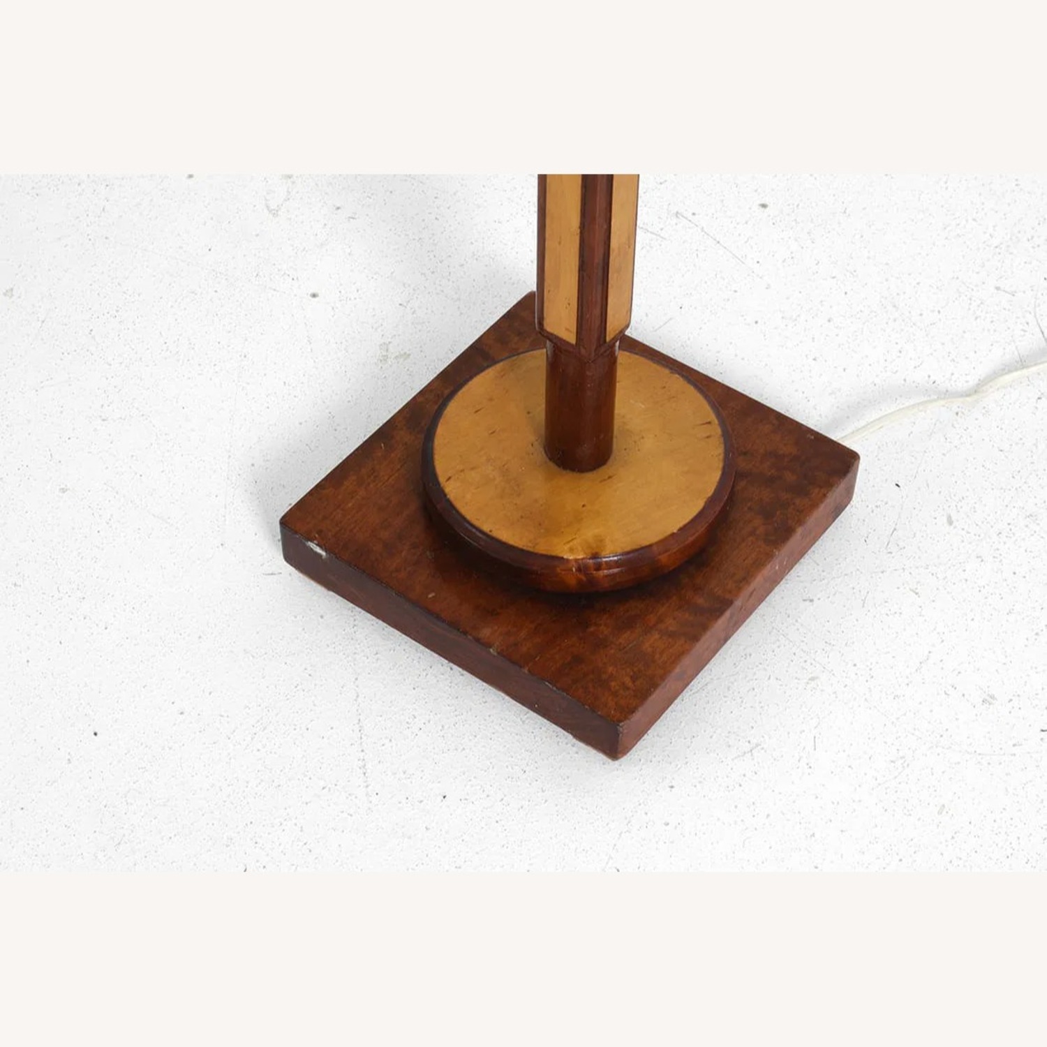 Vintage/Antique Finds Dark Brown Wood Floor Lamp - image-3