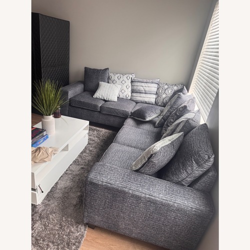Used Gray Sectional Sofa for sale on AptDeco