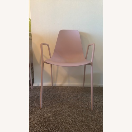 Used Article Svelti Pink Dining Chairs for sale on AptDeco
