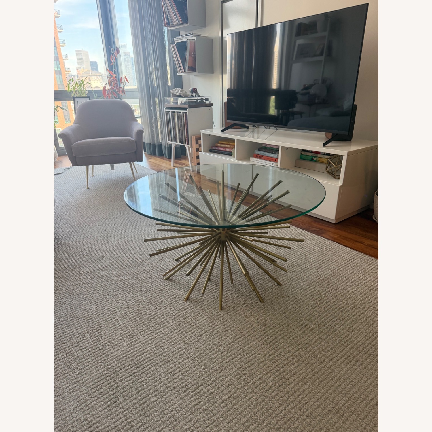 West Elm Starburst Coffee Table - image-1
