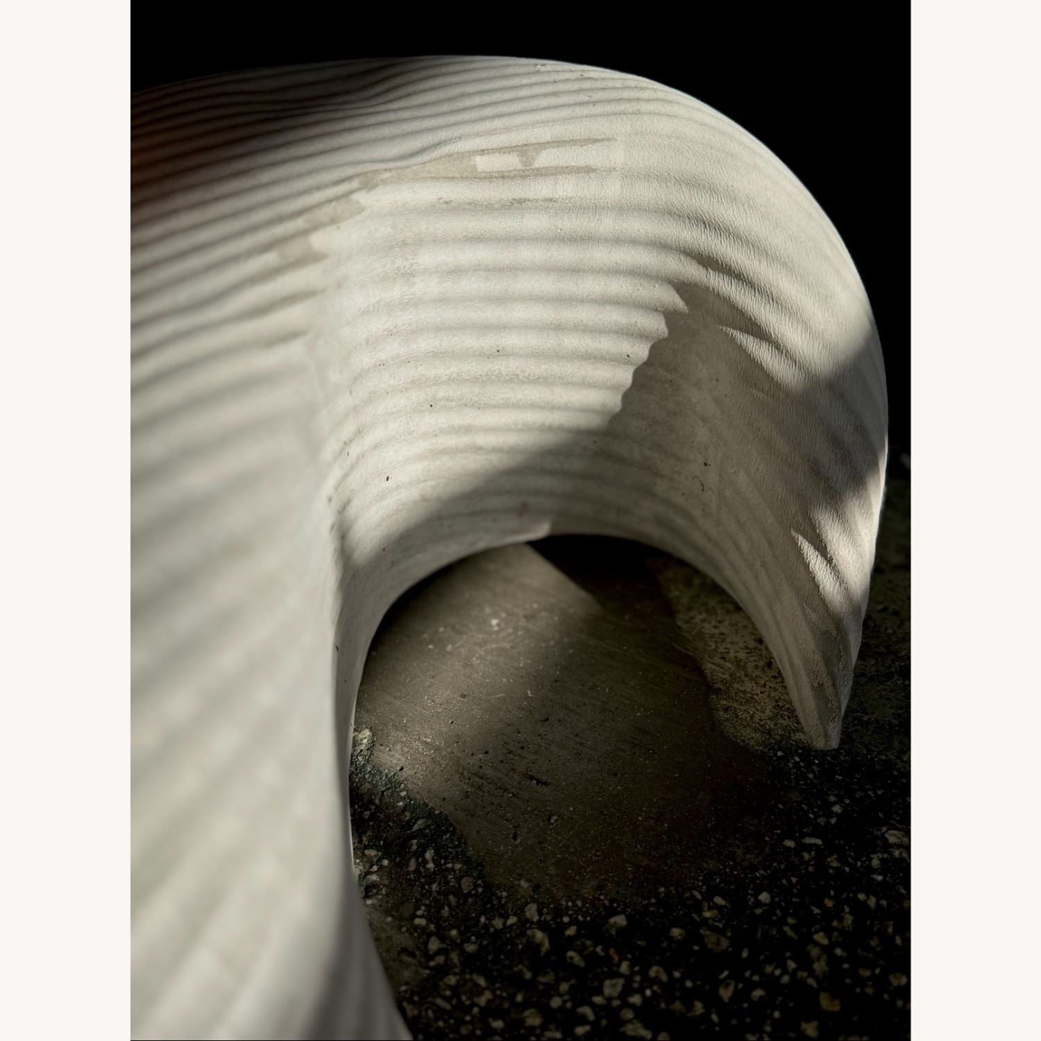 Handmade Sculptural Concrete Lamp by Mennheim - image-4