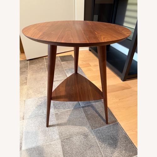 Used Rae Mid-century Modern Accent Table in Walnut for sale on AptDeco