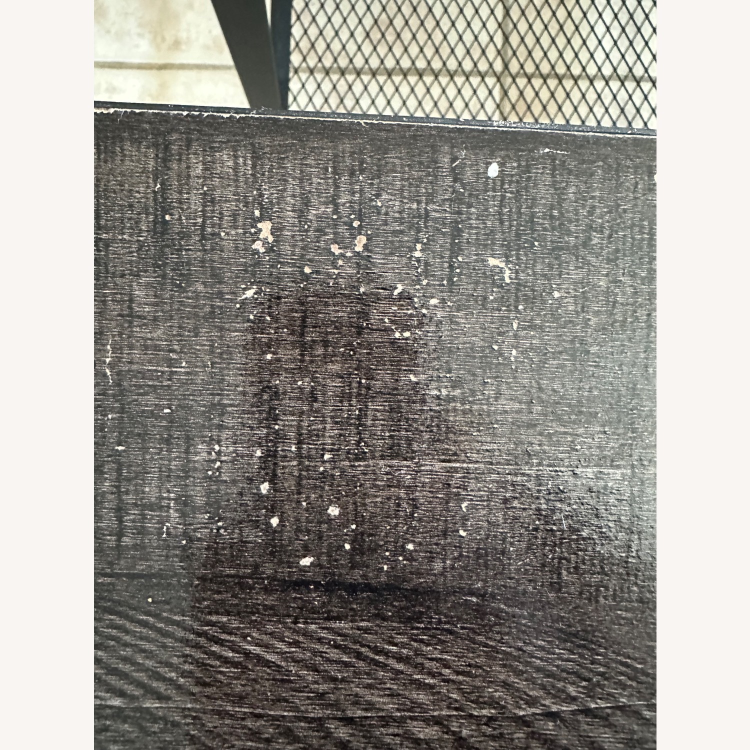 Set of 2 Industrial Metal Tables with Mesh Shelf - image-7