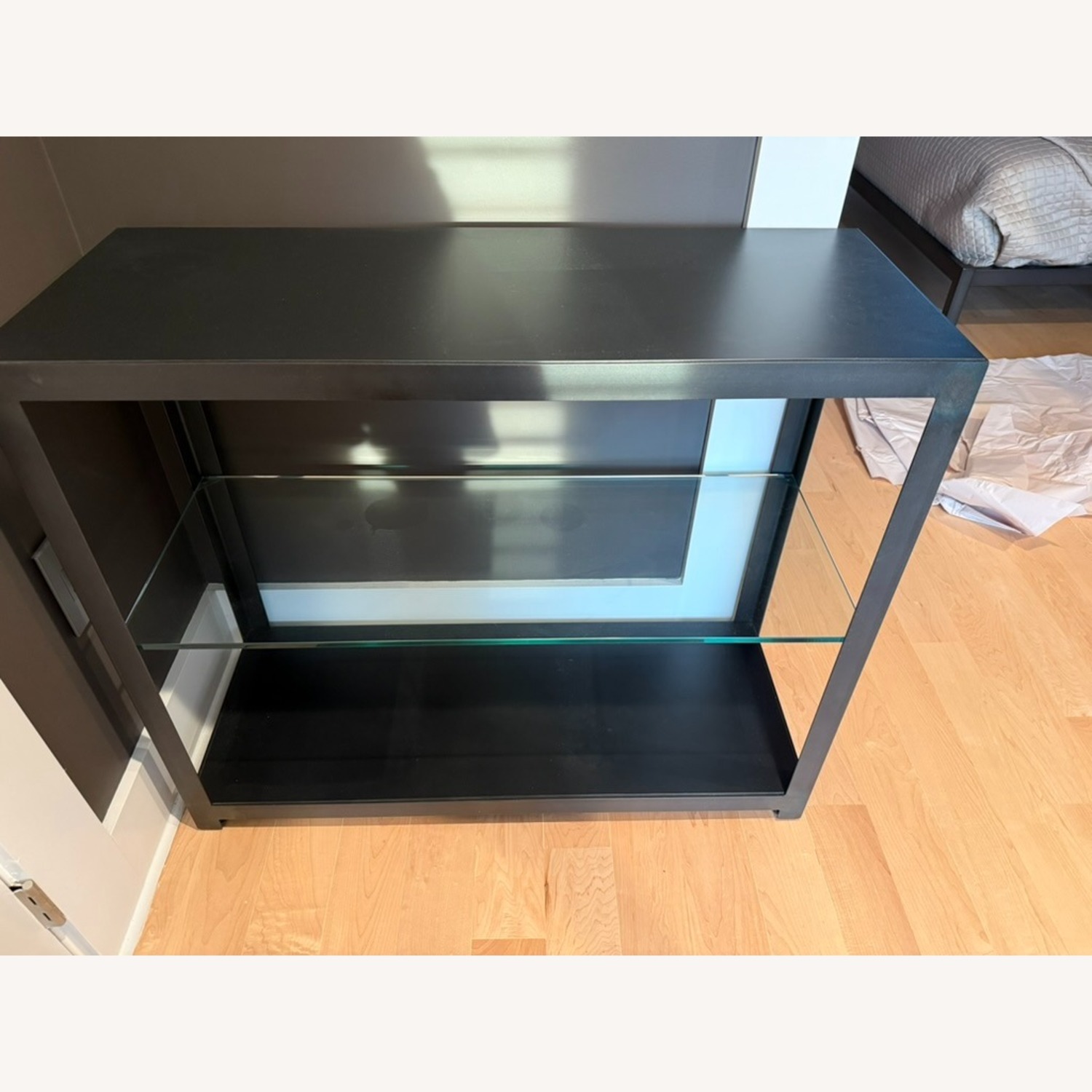 Room & Board Burton Natural Metal Bookcase - image-1
