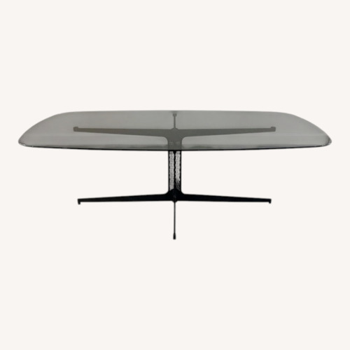 Used Timeless Surfboard CoffeeTable Smoked Glass & Bronze for sale on AptDeco