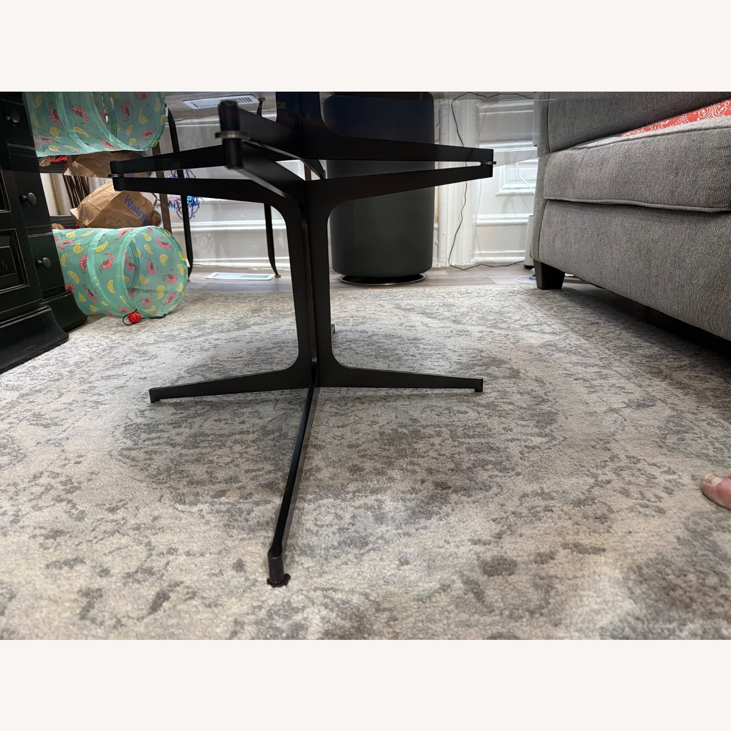 Timeless Surfboard CoffeeTable Smoked Glass & Bronze - image-10