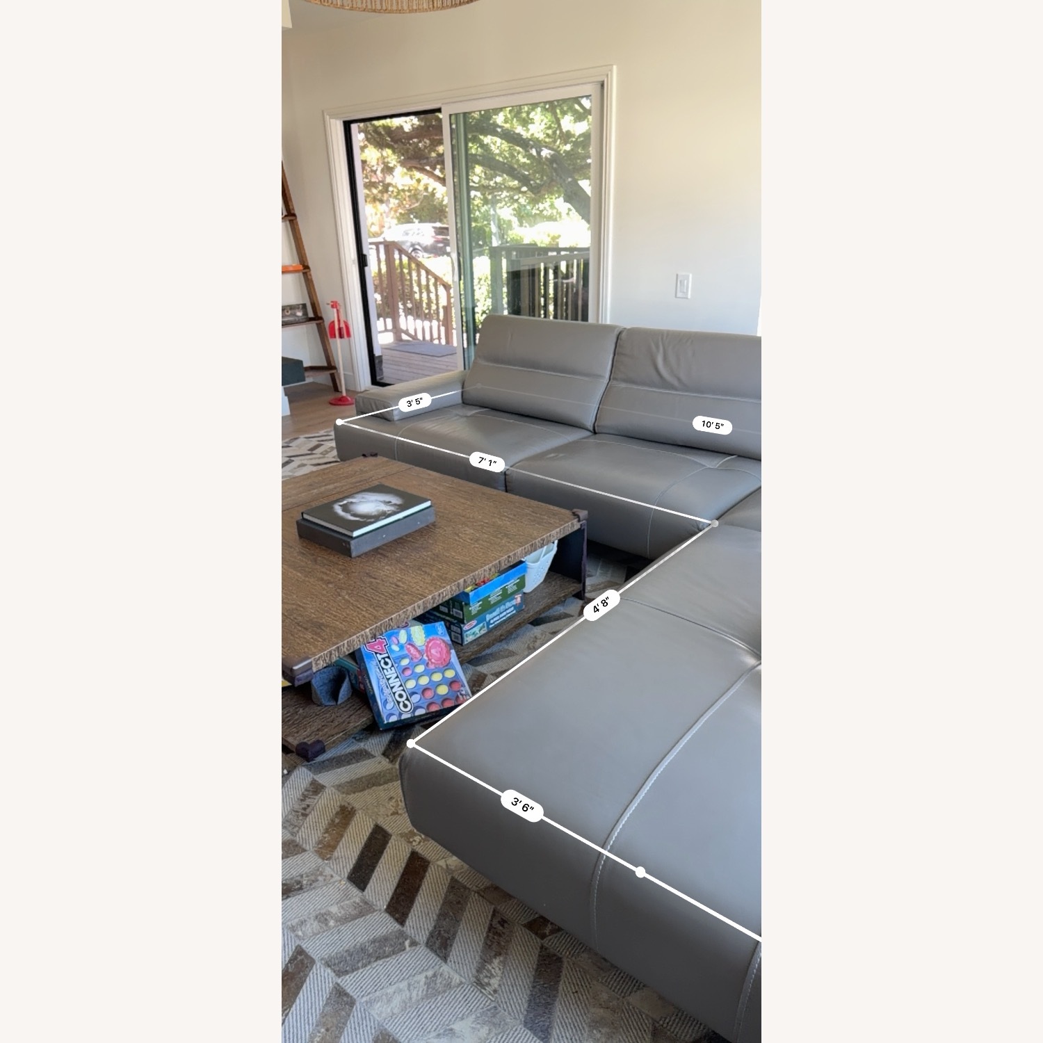 Gamma Smart Italian Leather Sofa - image-8