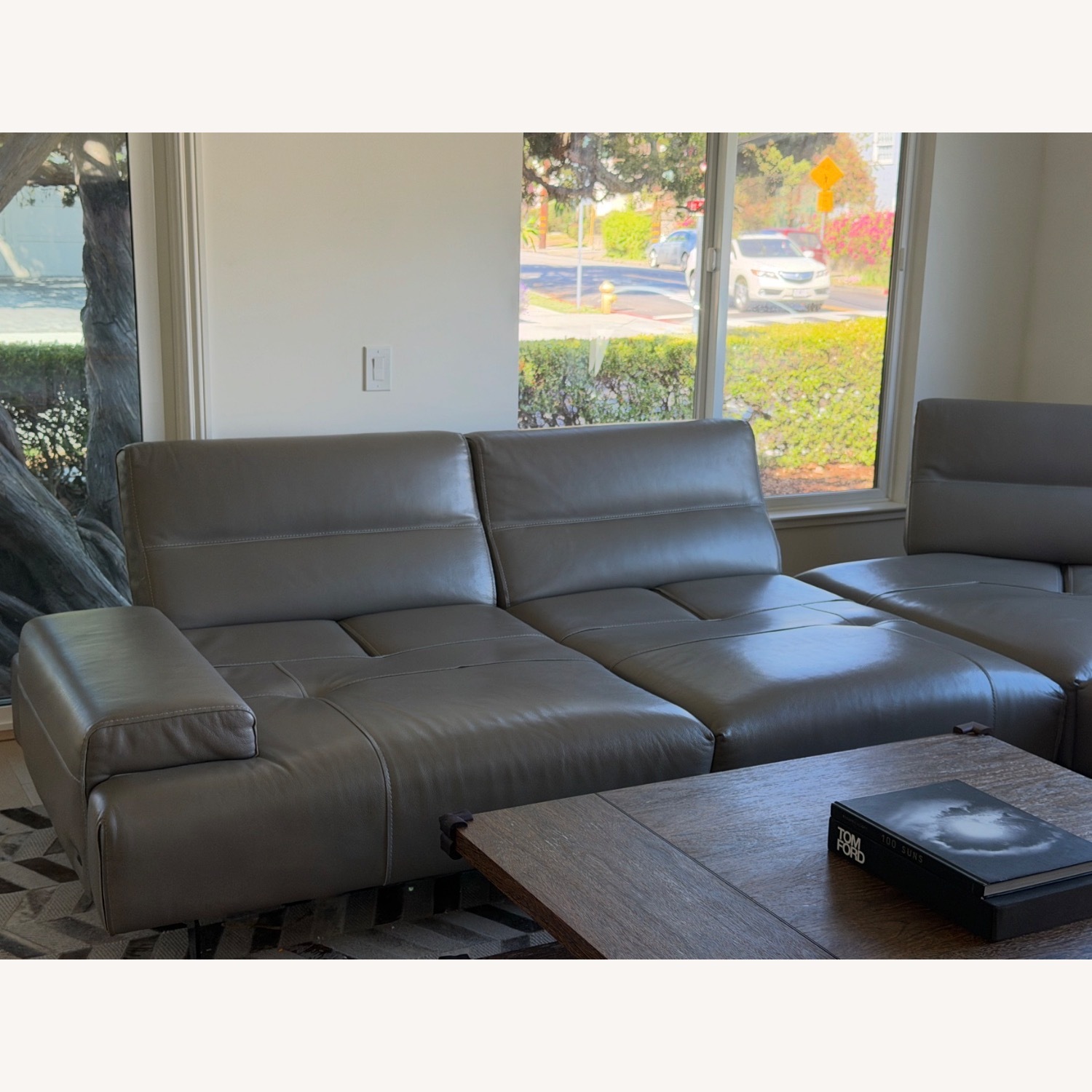 Gamma Smart Italian Leather Sofa - image-6