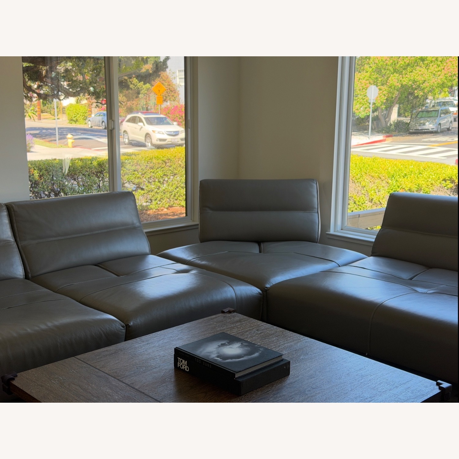 Gamma Smart Italian Leather Sofa - image-5
