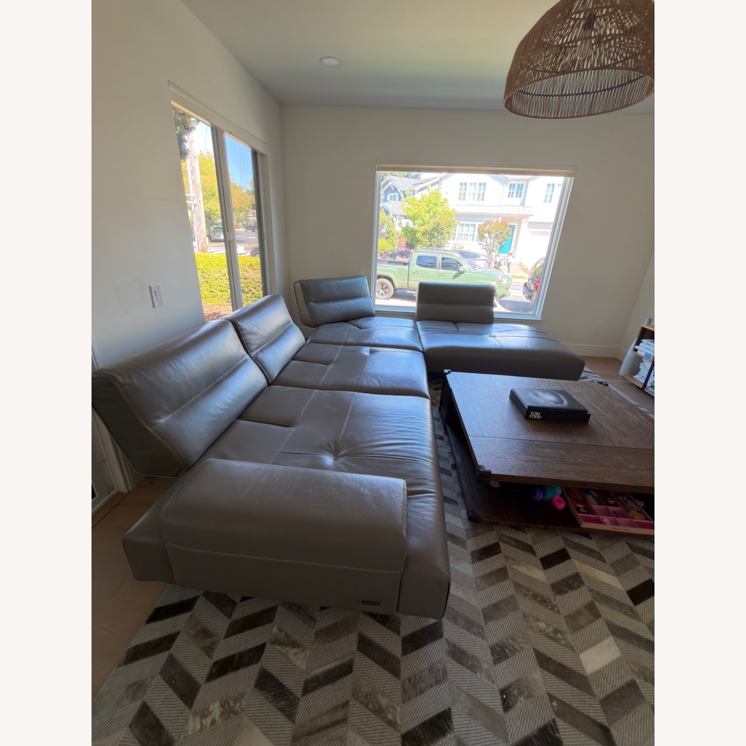 Gamma Smart Italian Leather Sofa - image-2