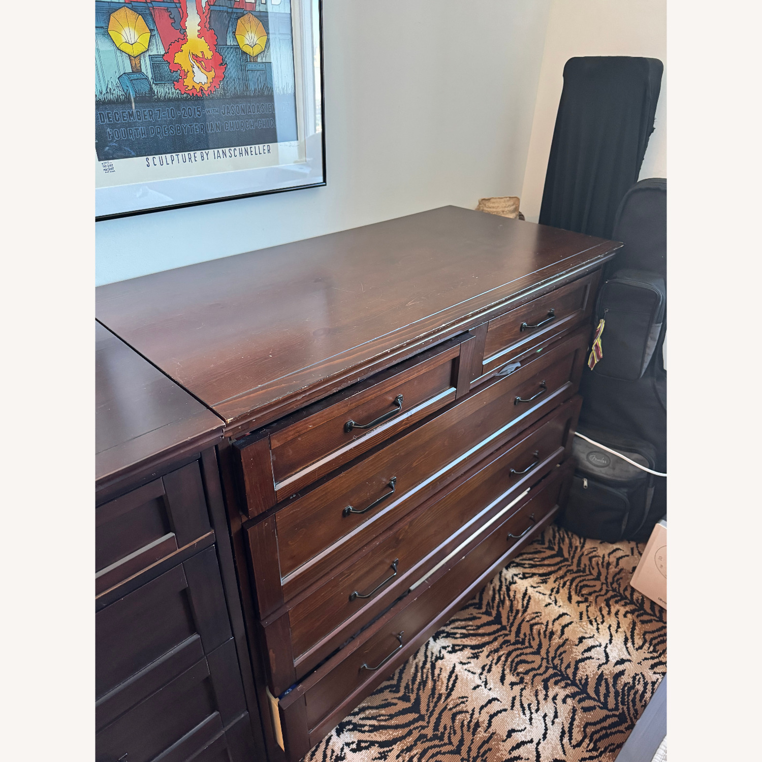 Pottery Barn Teen Hampton Dresser in Dark Walnut - image-7