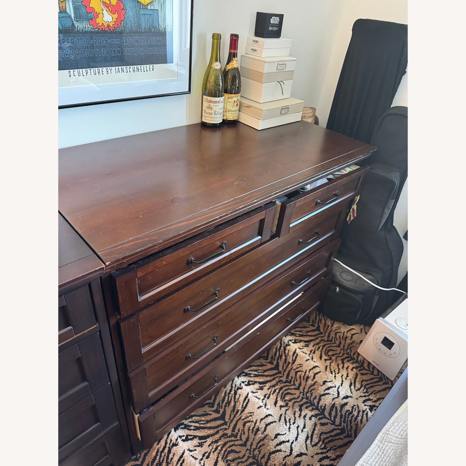 Pottery Barn Teen Hampton Dresser in Dark Walnut - image-8