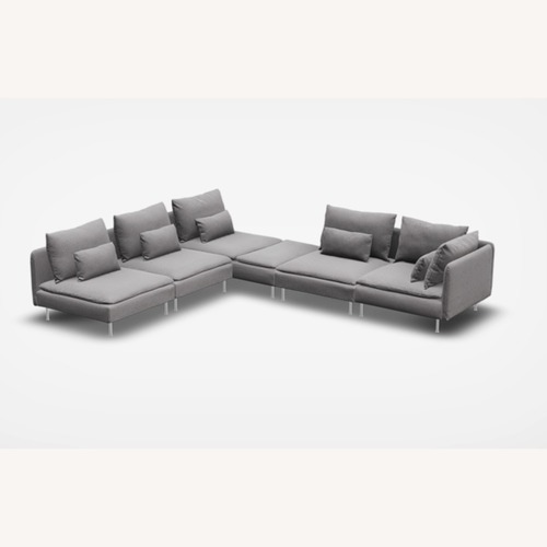 Used IKEA Söderhamn 4-Piece Sectional, Grey for sale on AptDeco
