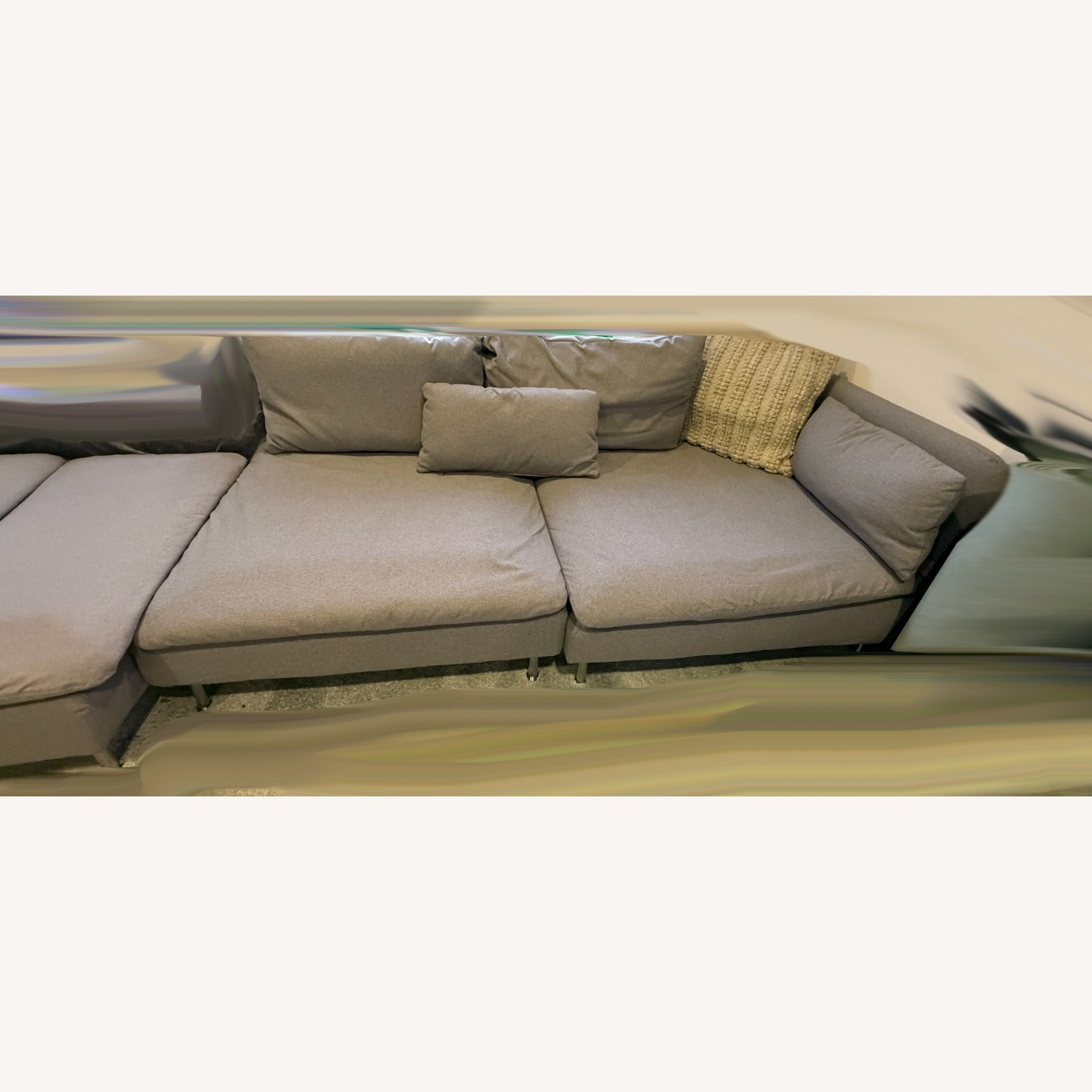 IKEA Söderhamn 4-Piece Sectional, Grey - image-5