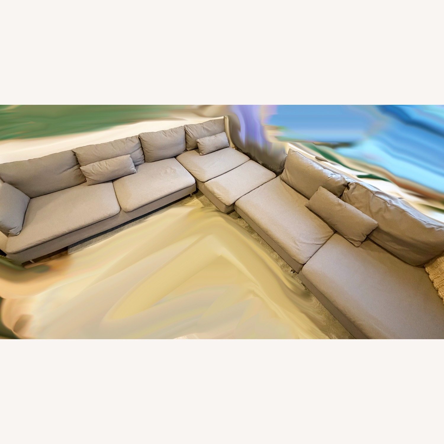 IKEA Söderhamn 4-Piece Sectional, Grey - image-2