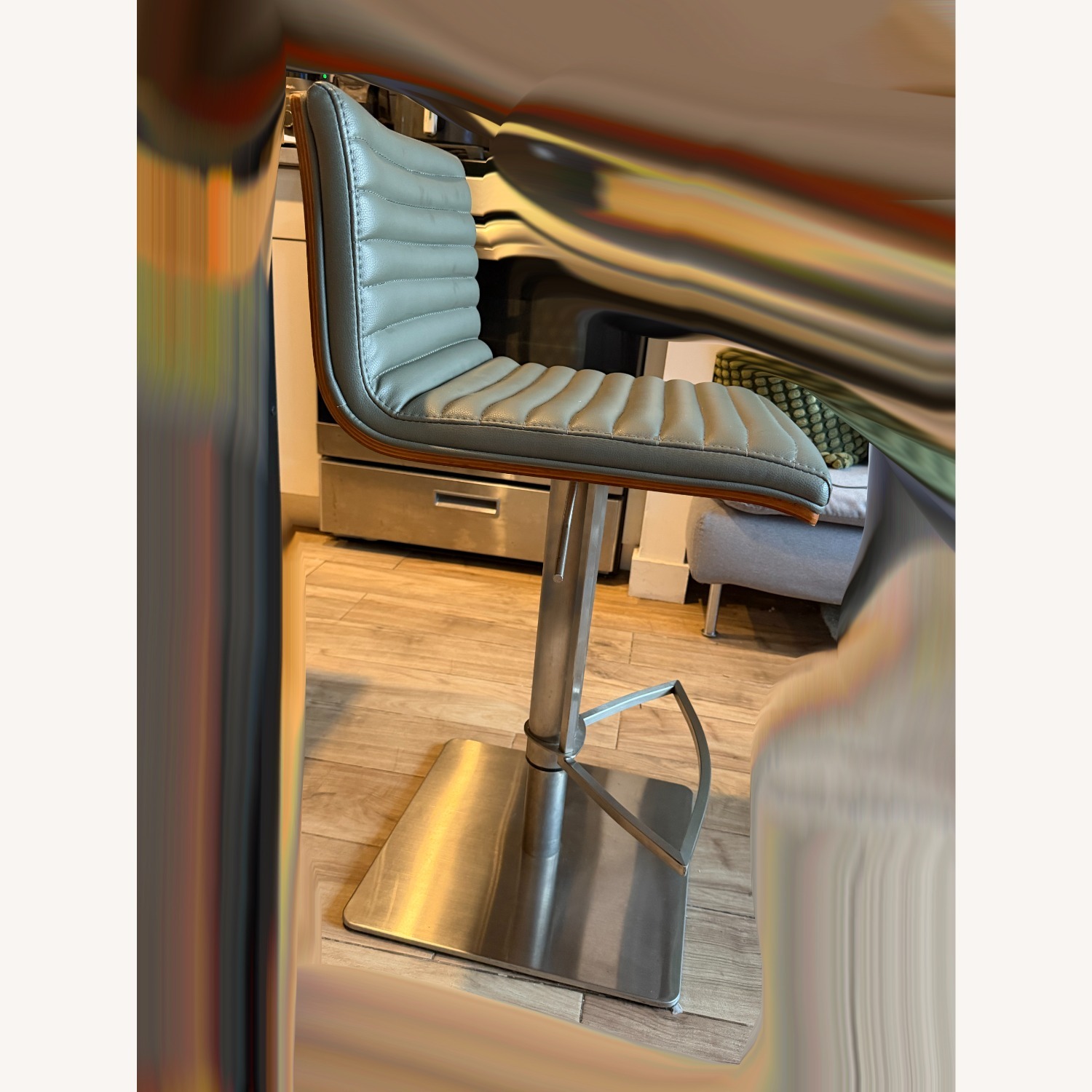 IKEA VADHOLMA Kitchen Island + 2 Bar Stools - image-13