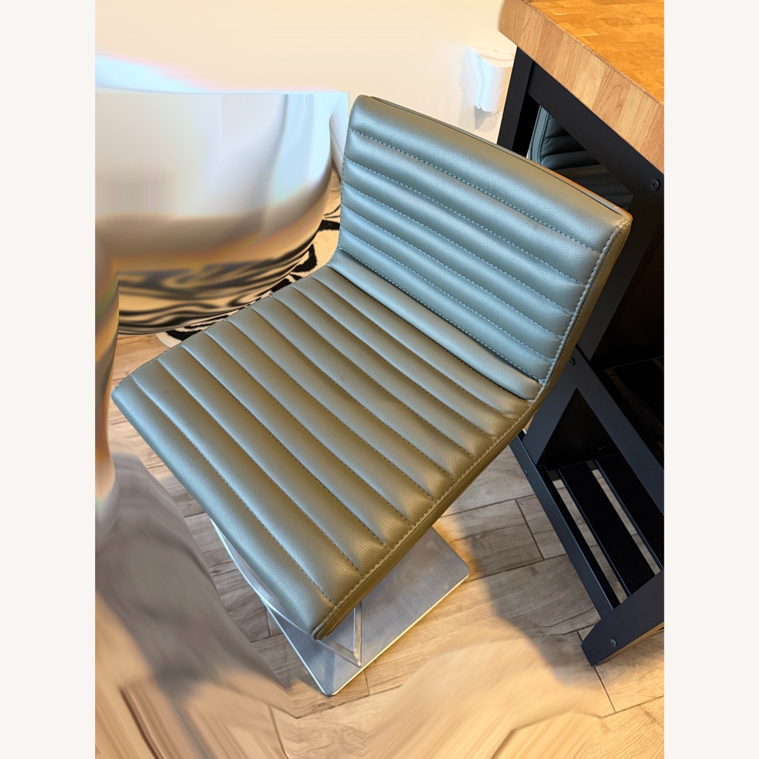 IKEA VADHOLMA Kitchen Island + 2 Bar Stools - image-14