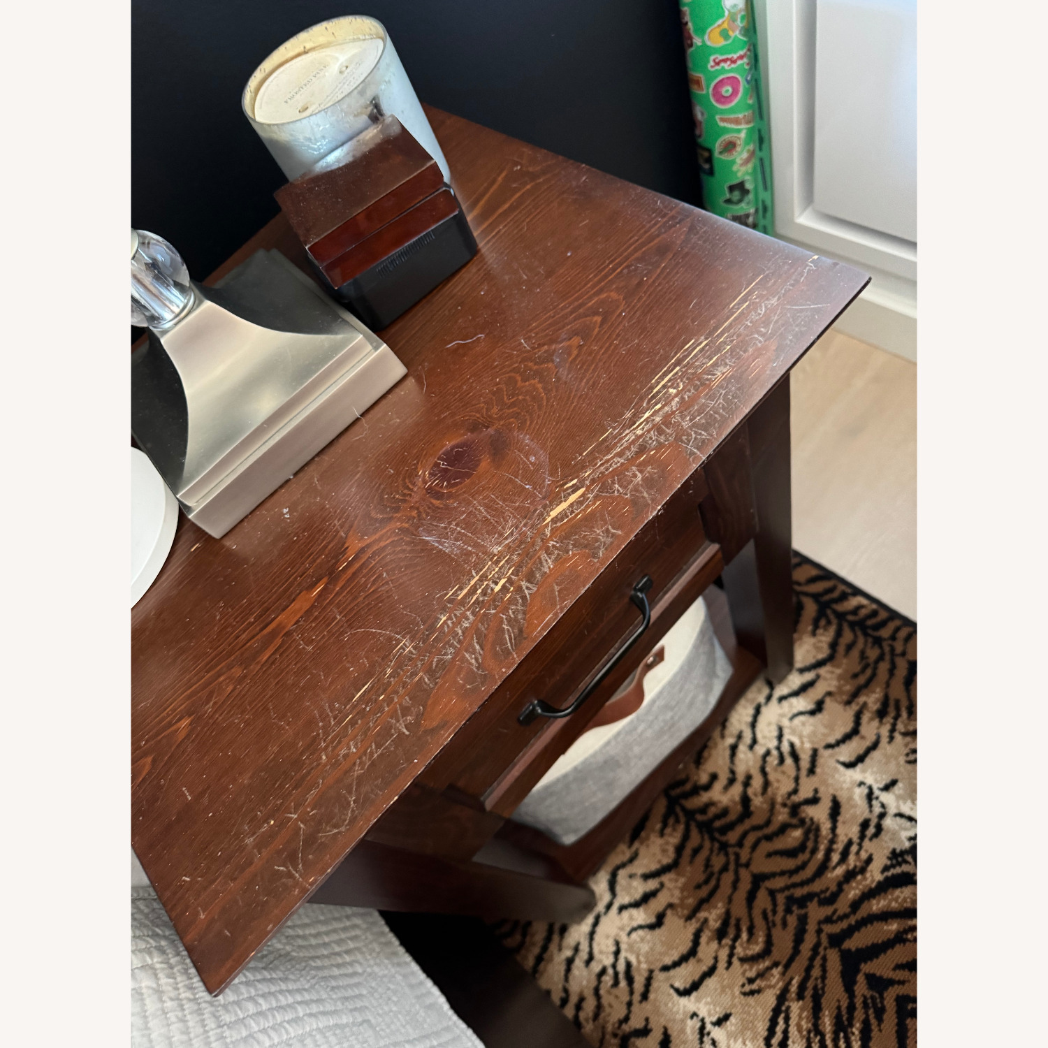 Pottery Barn Teen Hampton Nightstands Dark Walnut - image-3