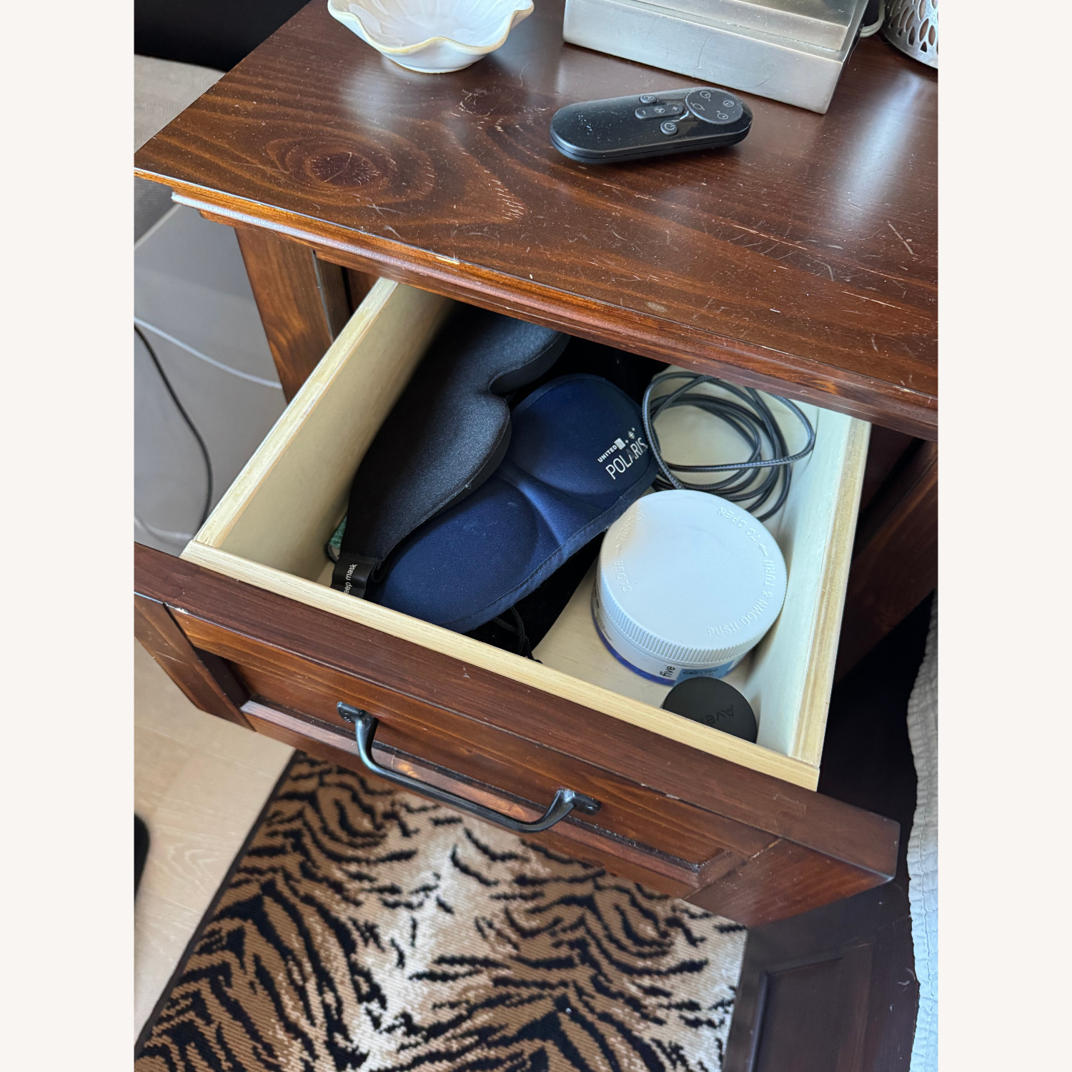 Pottery Barn Teen Hampton Nightstands Dark Walnut - image-4