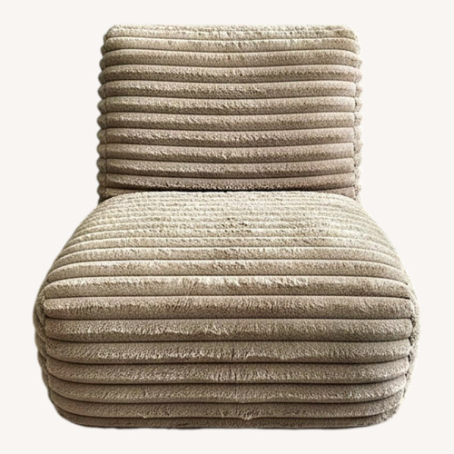 Used Urban Outfitters Light Brown Floor Lounge Chair  for sale on AptDeco