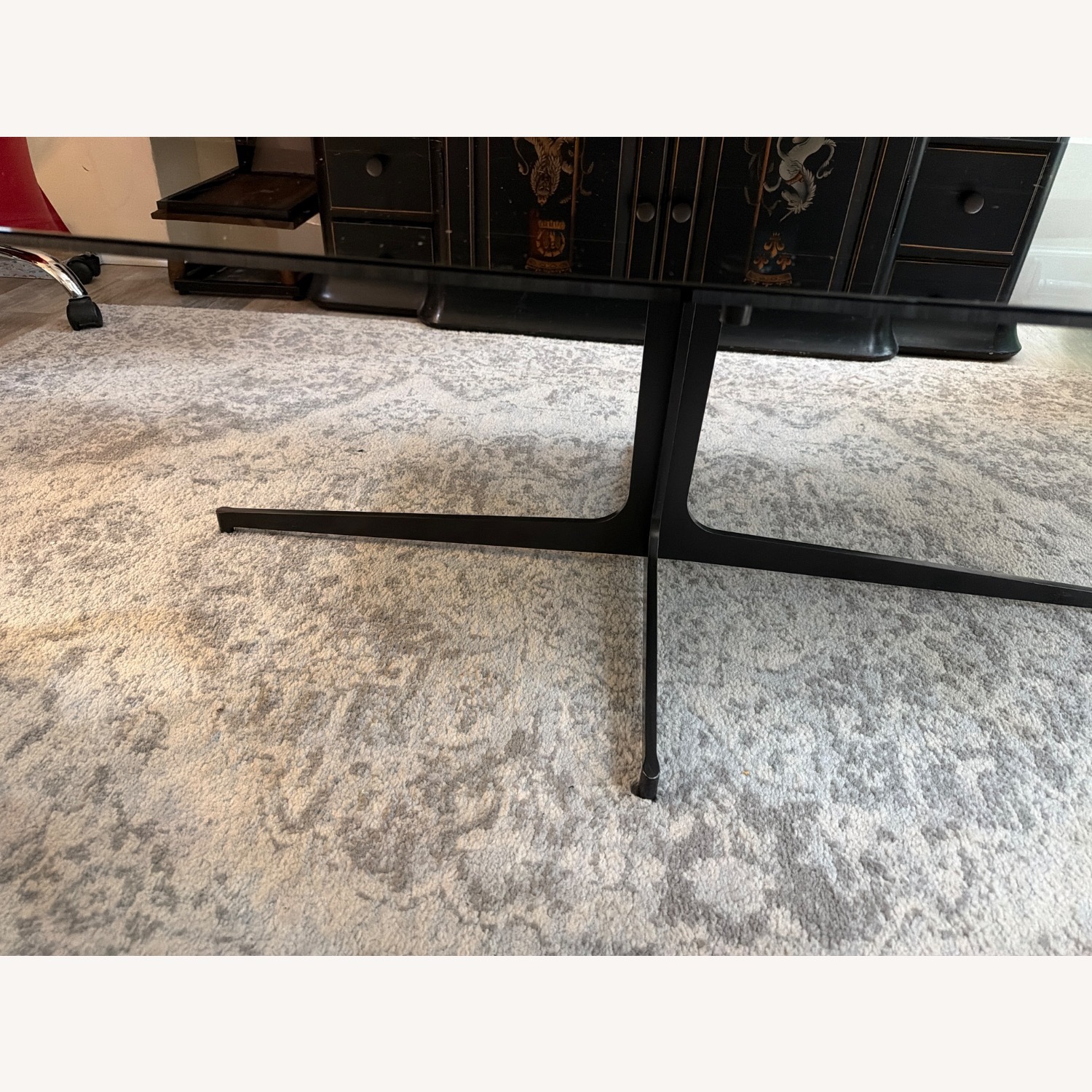 Vintage/Antique Finds Light Gray Coffee Table - image-3