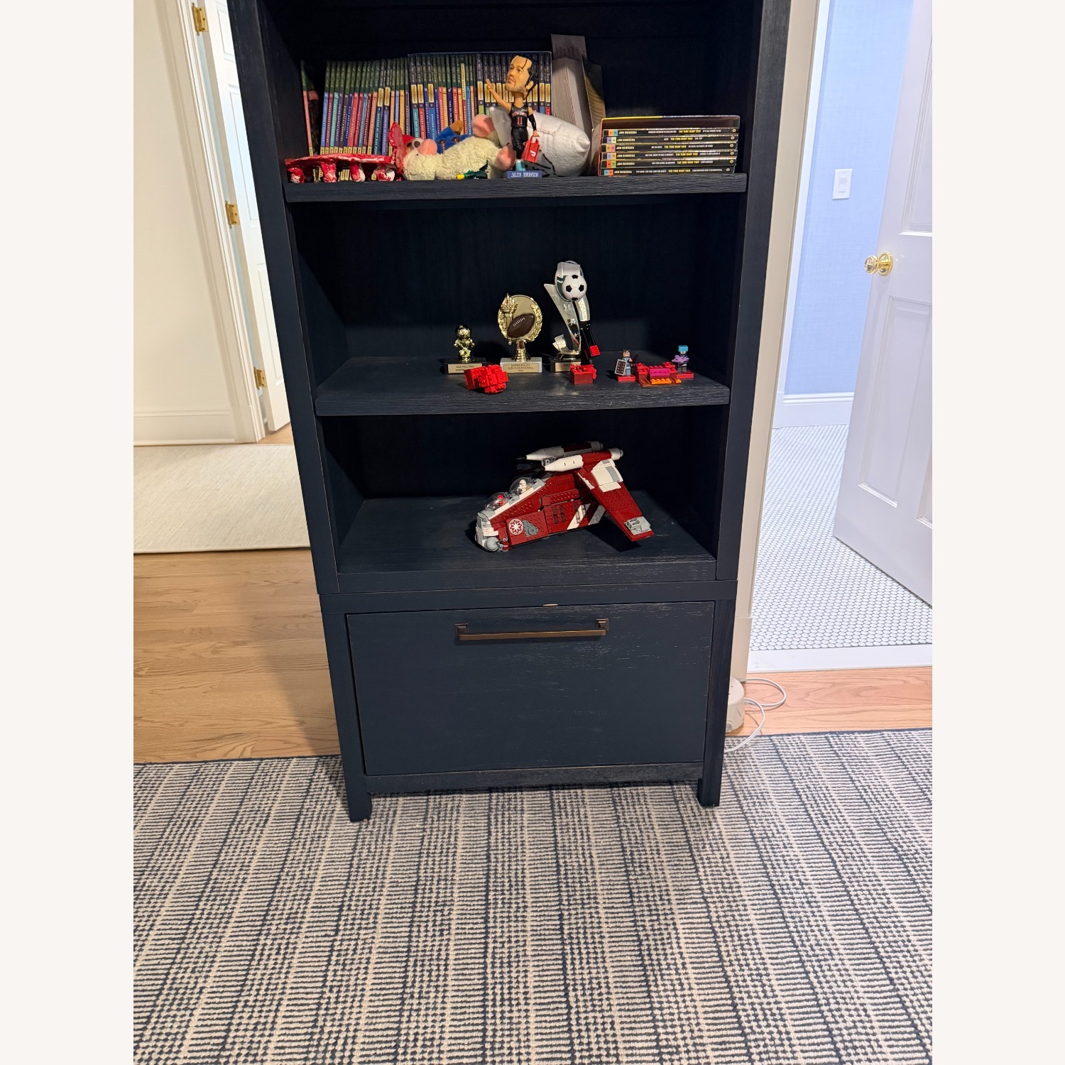 Charlie Bookcase With Drawer Base - image-2