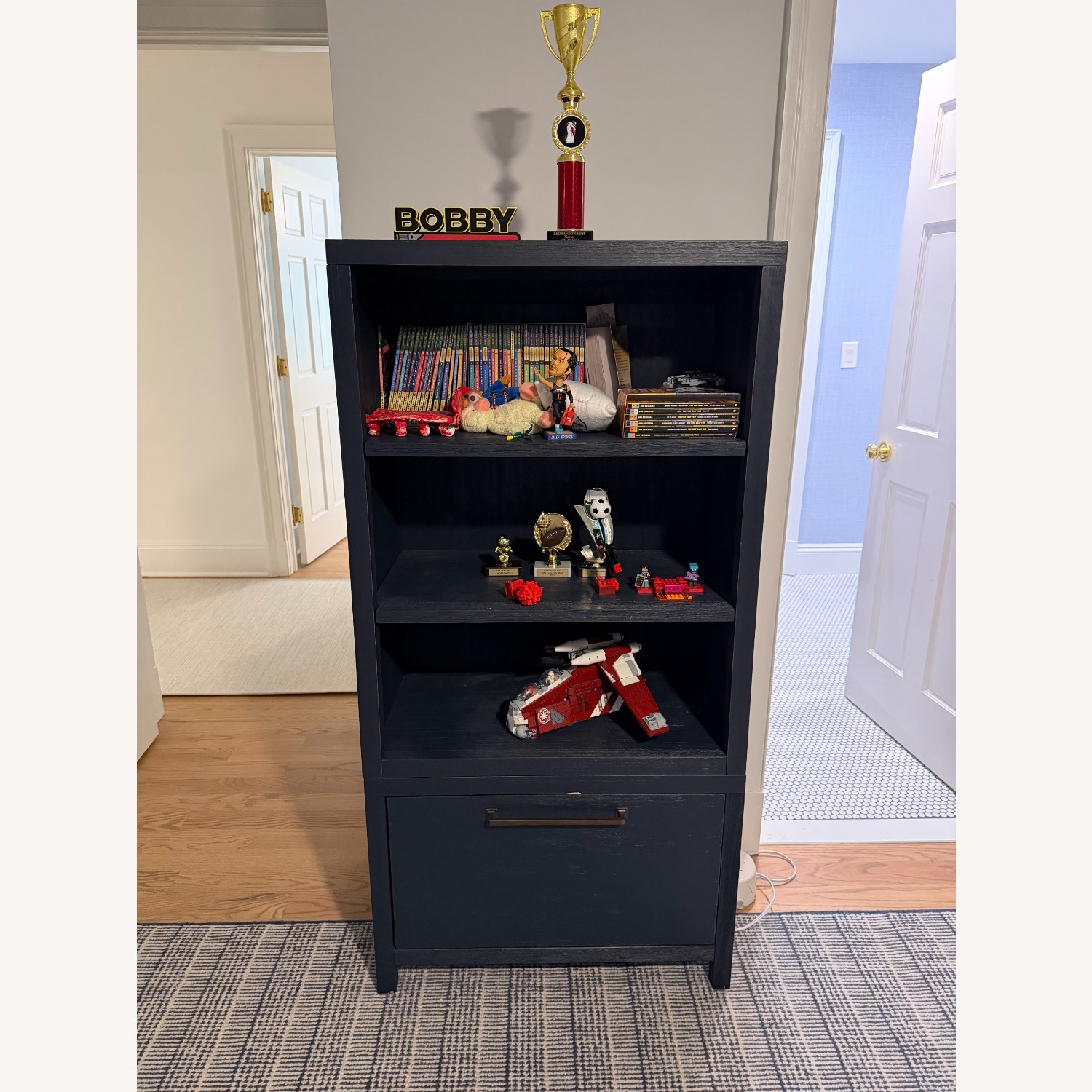 Charlie Bookcase With Drawer Base - image-1