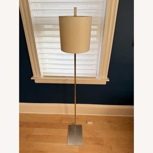 Used Room & Board Lantern Natural Metal Floor Lamp for sale on AptDeco