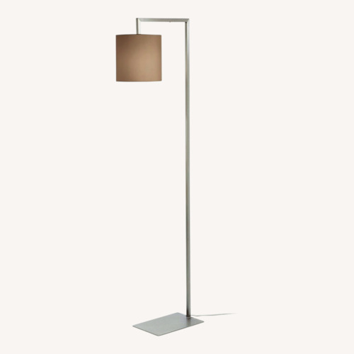 Used Room & Board Lantern Natural Metal Floor Lamp for sale on AptDeco